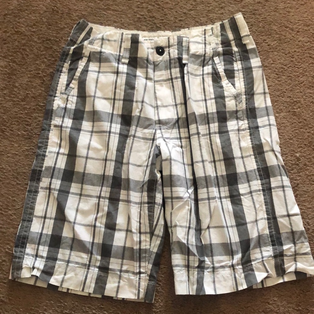 Plaid shorts